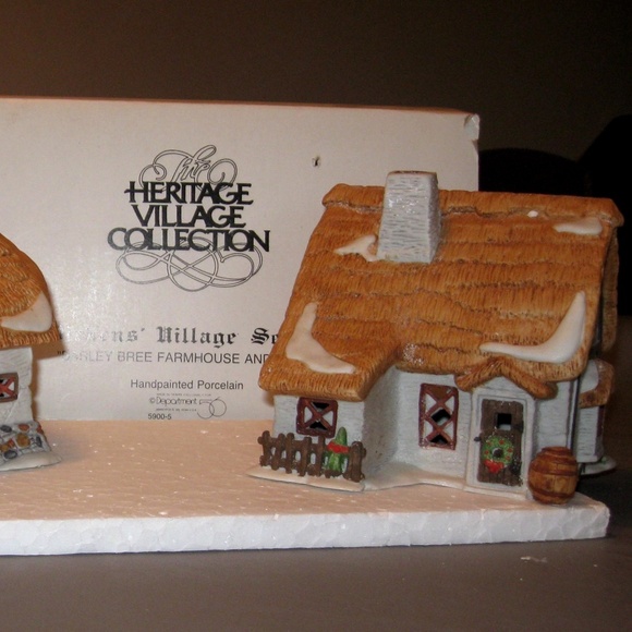 Dickens´ Village Barely Bree Farmhouse And Barn